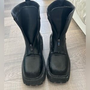 Pretty little thing Black Boot EU 38
